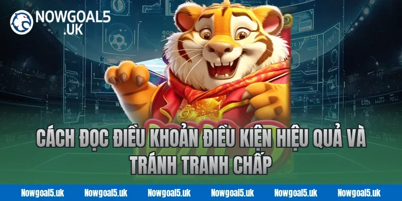 Cách đọc Điều khoản điều kiện Nowgoal hiệu quả và tránh tranh chấp