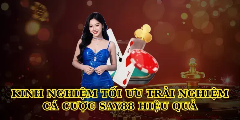 Kinh nghiệm tối ưu Trải nghiệm cá cược say88 hiệu quả